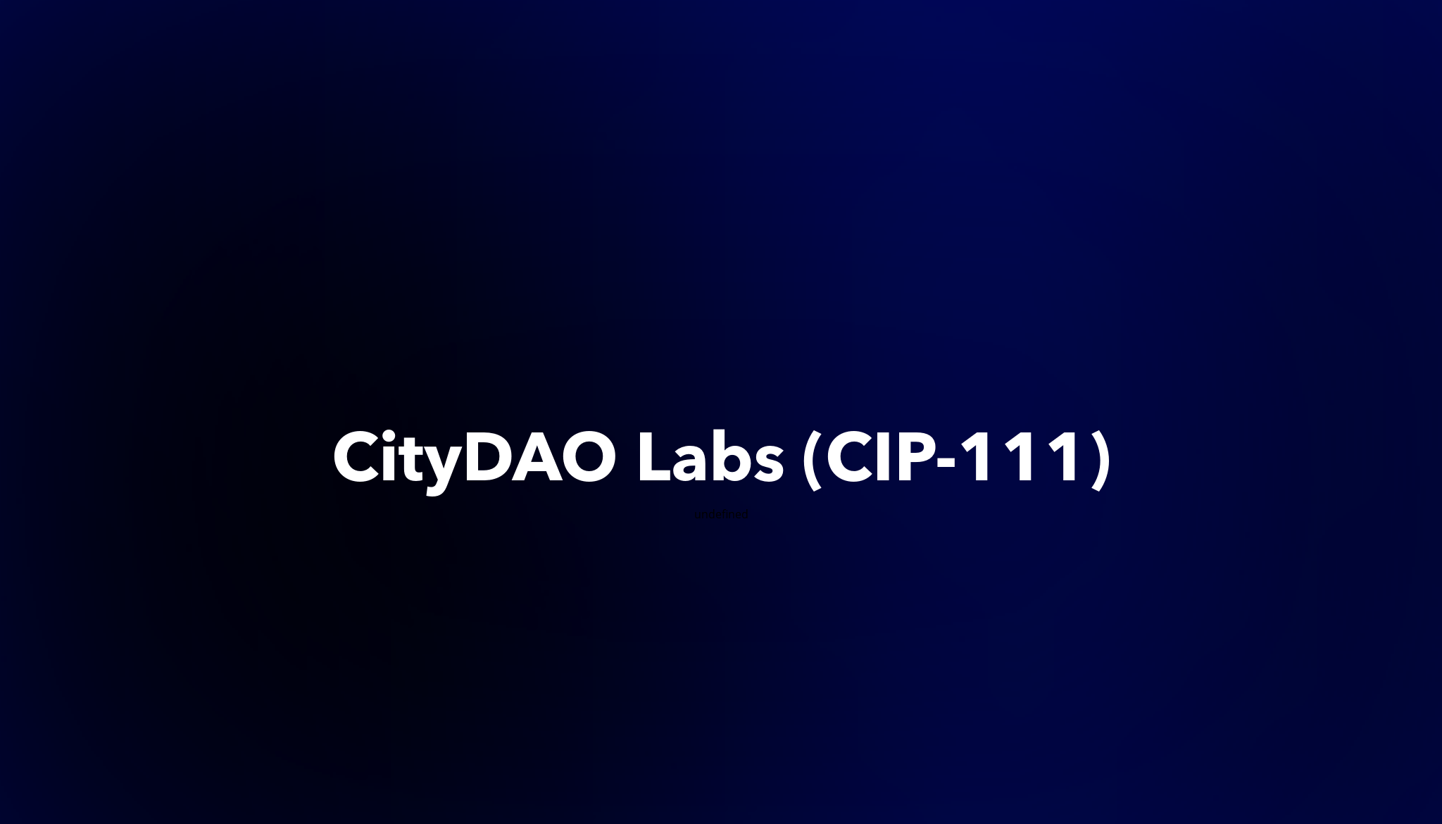 Citydao Citydao Twitter - Premium Abstract Design Gallery - Full HD